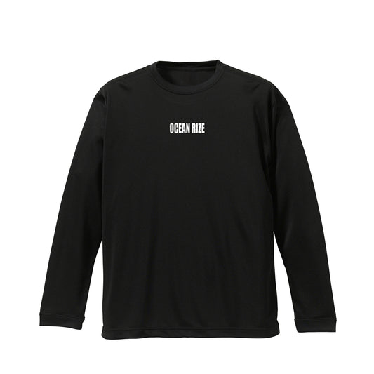 OCEAN RIZE DRYロングスリーブTシャツ black image