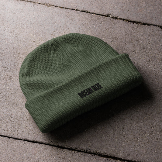 【 WEB限定 】OCEAN RIZE フィッシャーマンビーニー OLIVE / Heather Gray