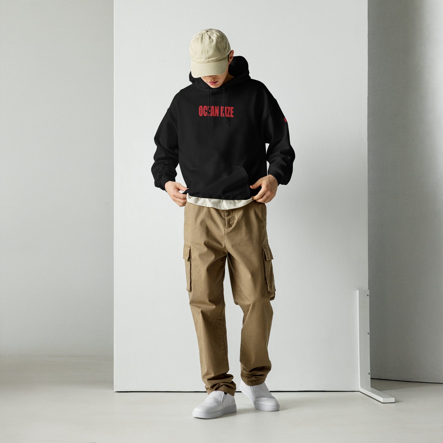 【 WEB限定 】OCEAN RIZE PARKER LIMITED / RED LOGO