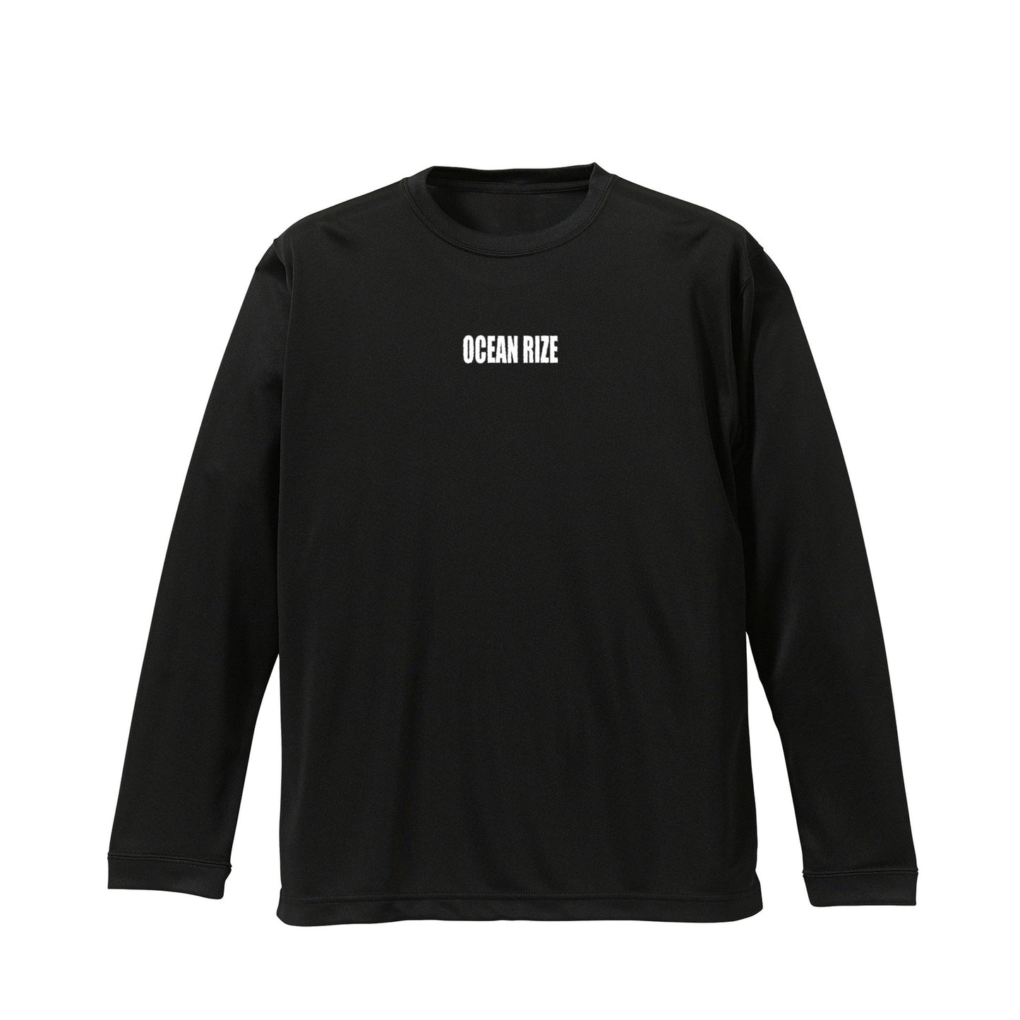 OCEAN RIZE DRYロングスリーブＴシャツ black image