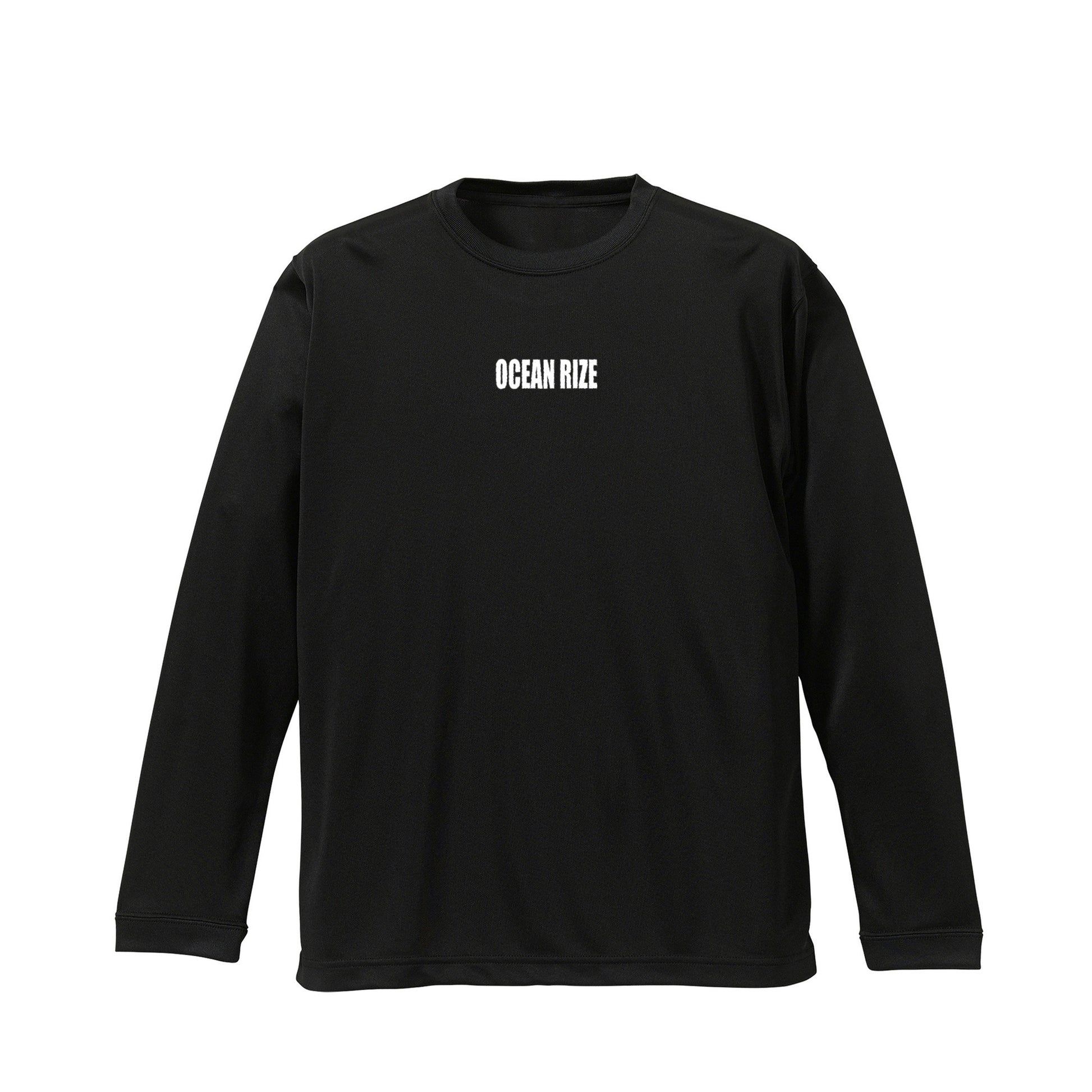 OCEAN RIZE DRYロングスリーブＴシャツ black image