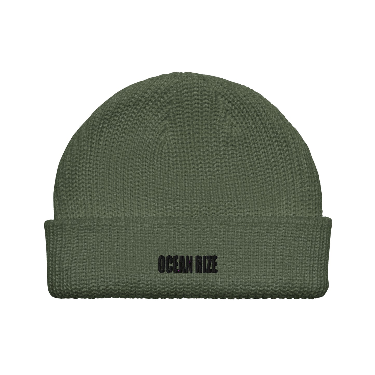 【 WEB限定 】OCEAN RIZE フィッシャーマンビーニー　OLIVE / Heather Gray