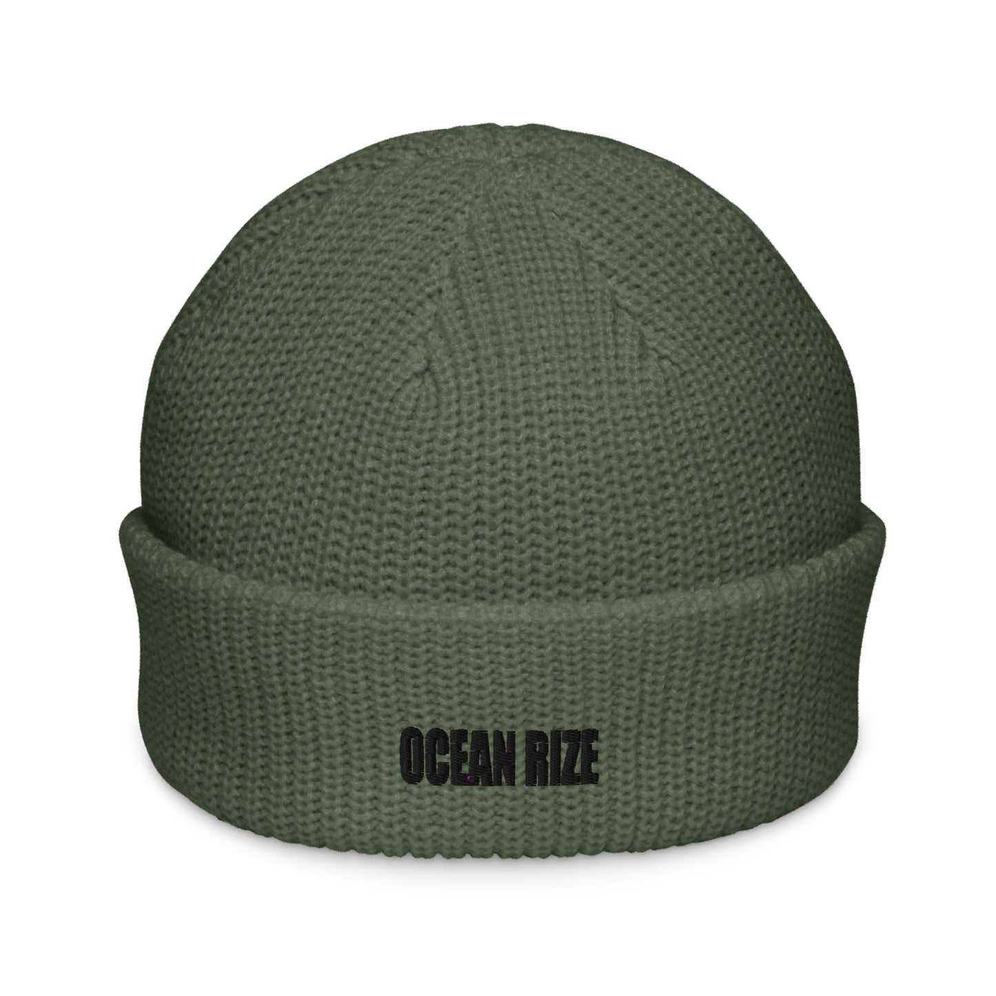 【 WEB限定 】OCEAN RIZE フィッシャーマンビーニー　OLIVE / Heather Gray