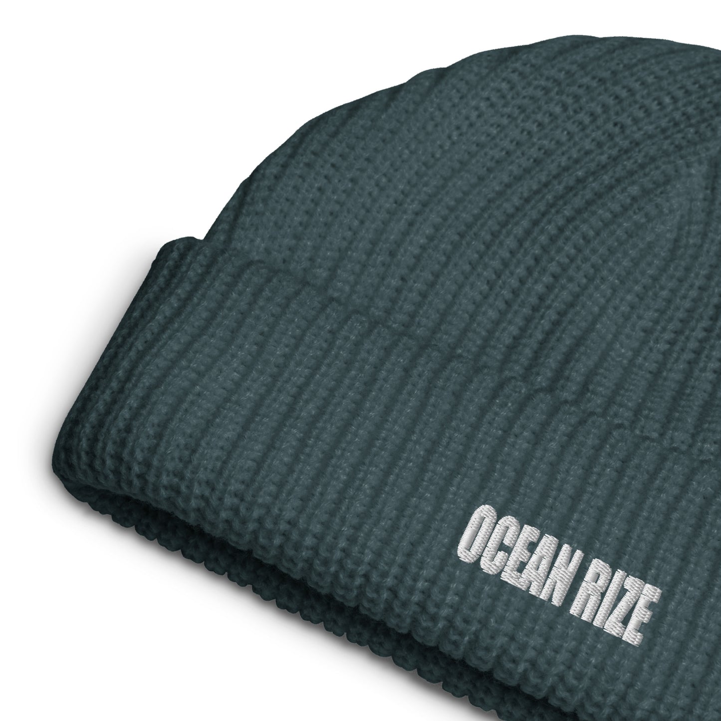 【 WEB限定販売 】OCEAN RIZE フィッシャーマンビーニー　BLACK / LIGHT BLUE
